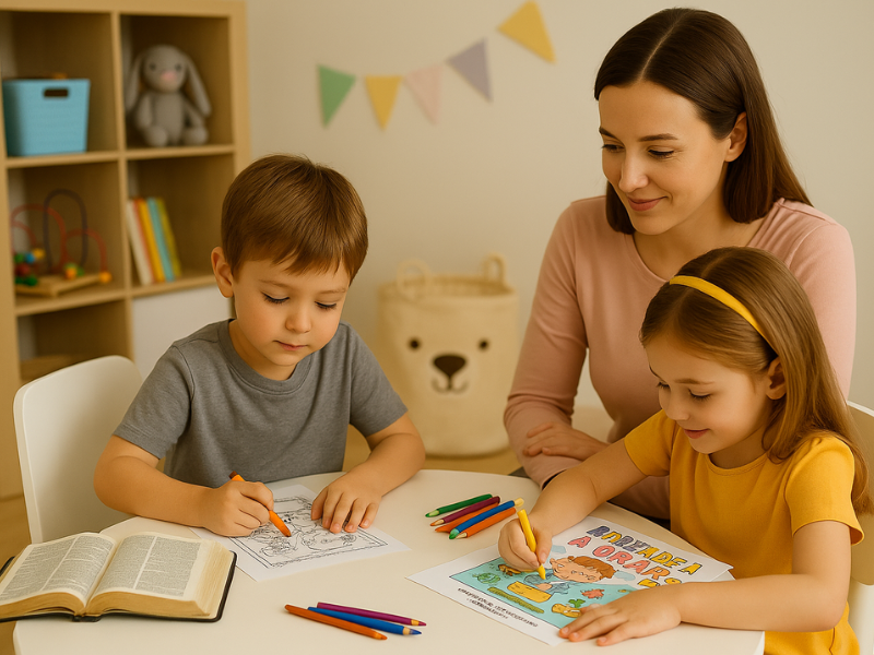 10 atividades educativas para crianças em casa (com propósito e diversão)